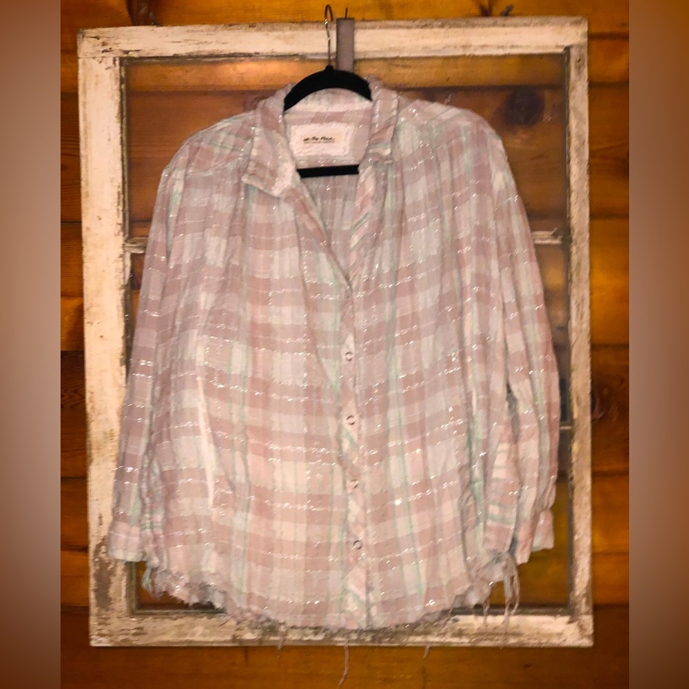 Free people woman size s. Button up